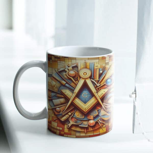 ESTAMPAS MAÇONARIA CANECAS - Imagem 10
