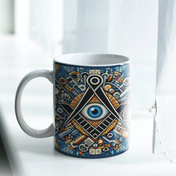 ESTAMPAS MAÇONARIA CANECAS - Imagem 8
