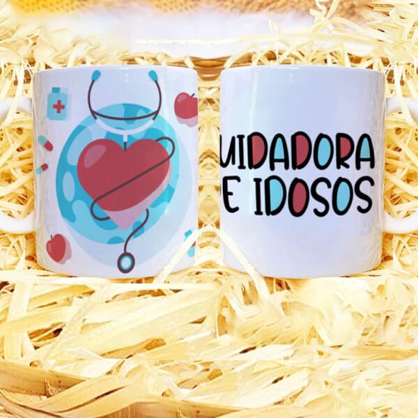 ESTAMPAS CUIDADORA DE IDOSOS CANECAS - Image 4