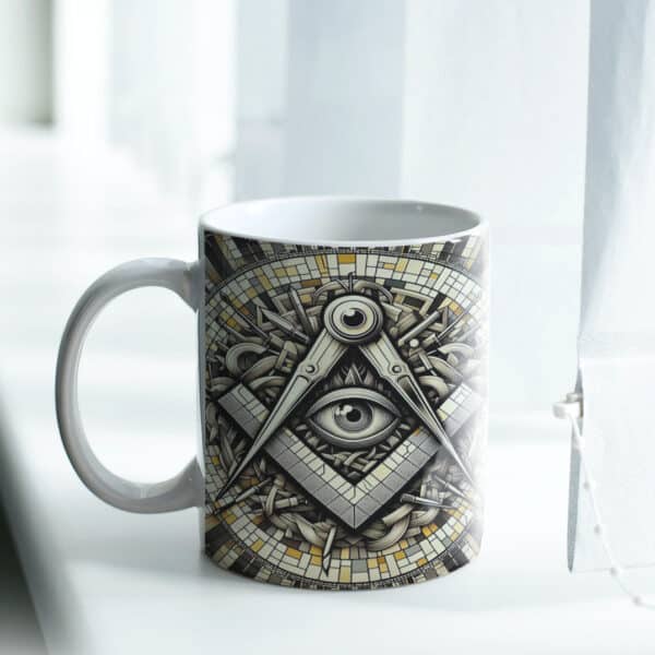 ESTAMPAS MAÇONARIA CANECAS - Imagem 6