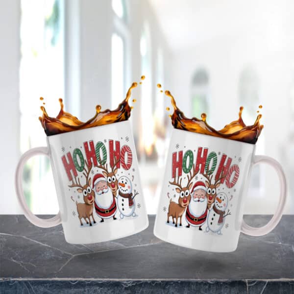 ESTAMPAS NATAL FELIZ V2 CANECA - Image 2