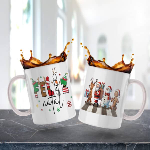 ESTAMPAS NATAL FELIZ V2 CANECA - Image 5