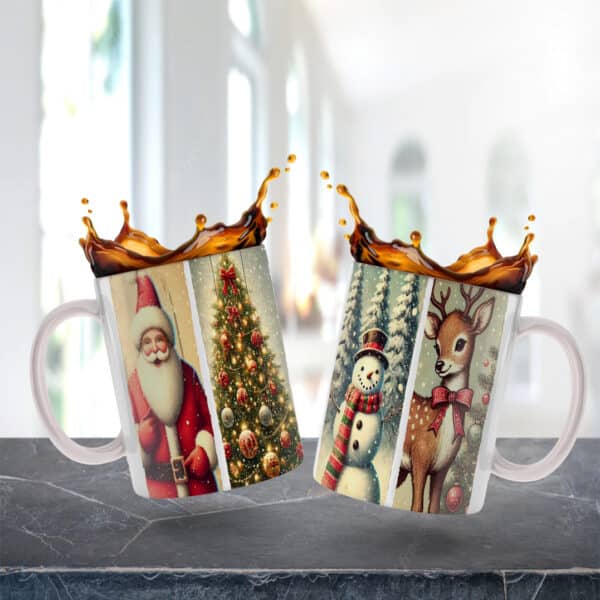ESTAMPAS NATAL FELIZ V2 CANECA - Image 9