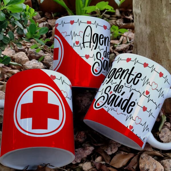 ESTAMPAS AGENTE DE SAÚDE CANECAS