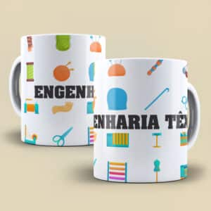 ESTAMPA ENGENHARIA TEXTIL CANECA
