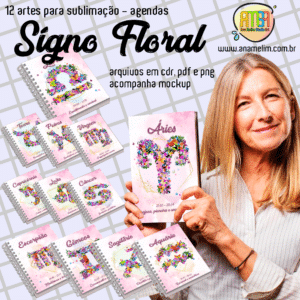 ESTAMPAS SÍGNO FLORAL AGENDA