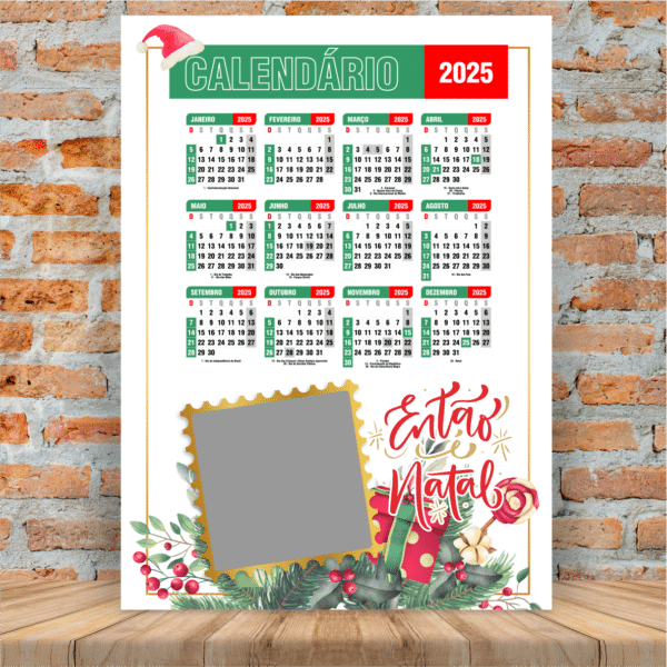 ESTAMPAS PARA CALENDÁRIO DE PAREDE NATAL (2025) - Image 4