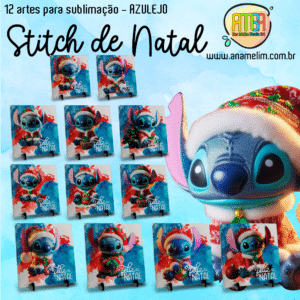 ESTAMPAS STITCH DE NTAL AZULEJO