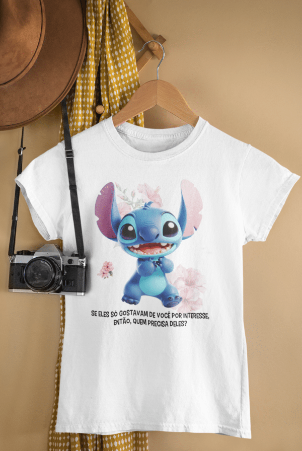ESTAMPA FRASES DO STITCH CAMISAS - Image 3