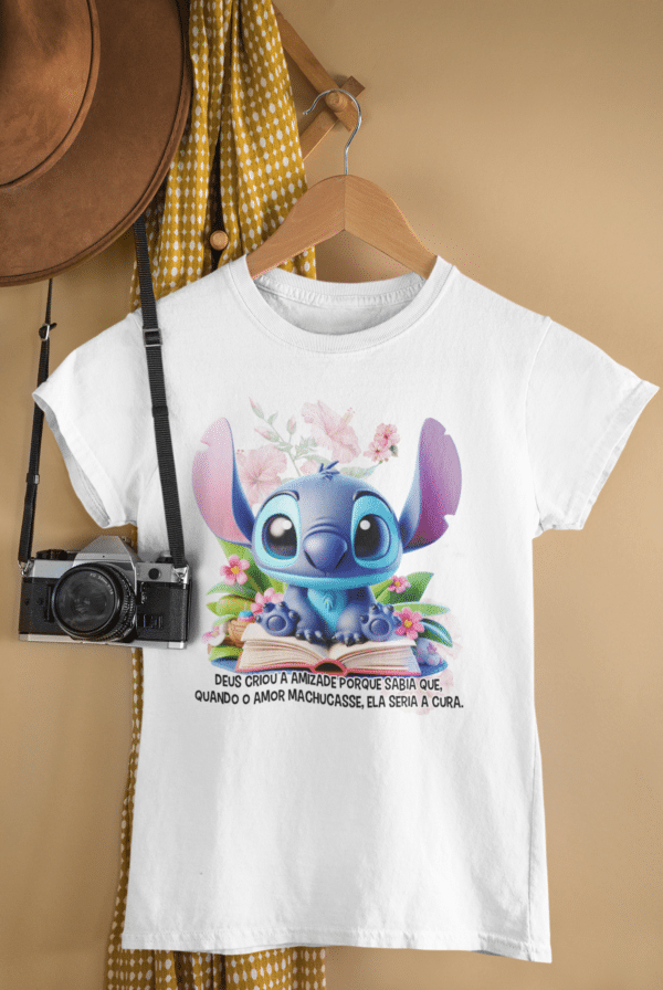 ESTAMPA FRASES DO STITCH CAMISAS - Image 7