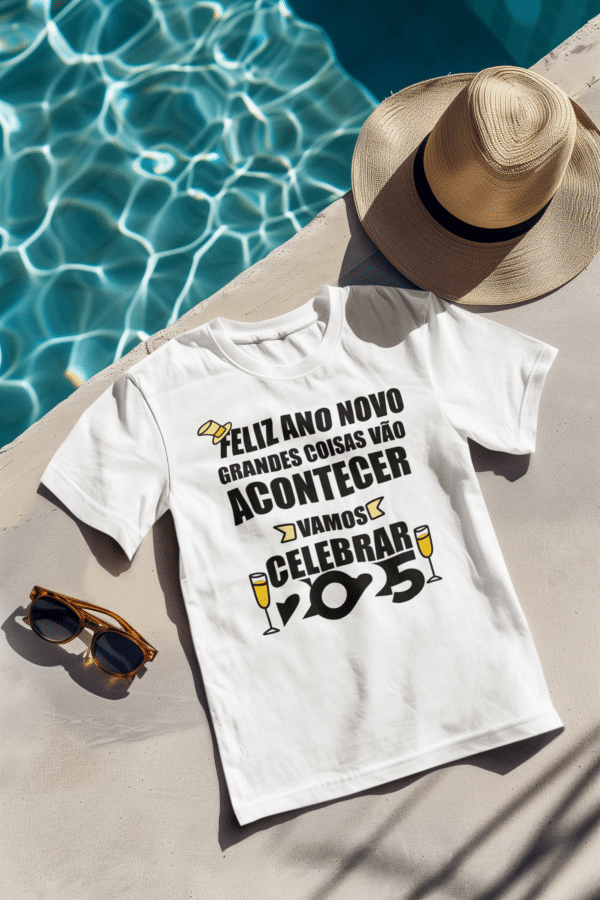 ESTAMPAS FELIZ 2025 CAMISAS (ANO NOVO) - Image 2