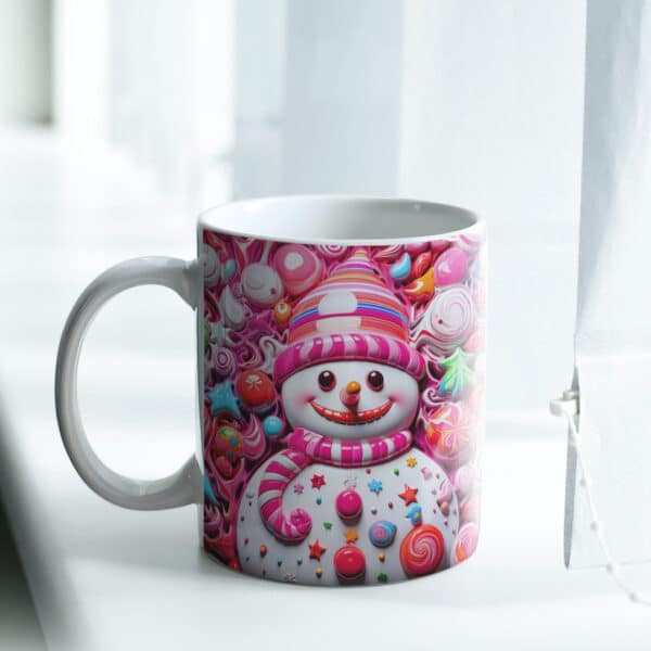 ESTAMPAS BONECOS DE NEVE 3D NATAL CANECAS - Image 7