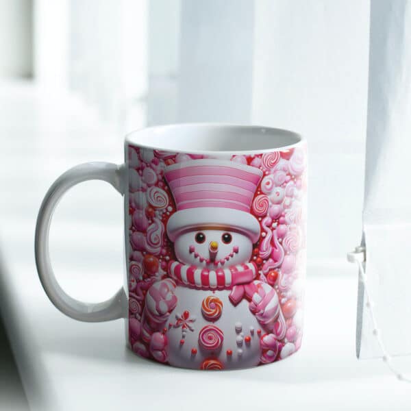ESTAMPAS BONECOS DE NEVE 3D NATAL CANECAS - Image 8