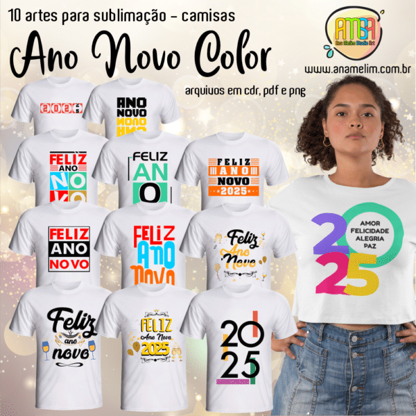 ESTAMPAS ANO NOVO COLOR CAMISAS