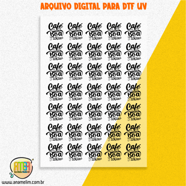 KIT DIGITAAL CAFEZINHO 2 PARA DTF UV