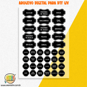 KIT DIGITAL TEMPEROS E MANTIMENTOS PARA DTF UV