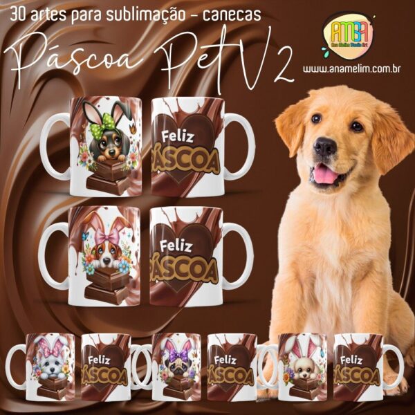 ESTAMPAS PÁSCOA PET V2 CANECAS - Image 2