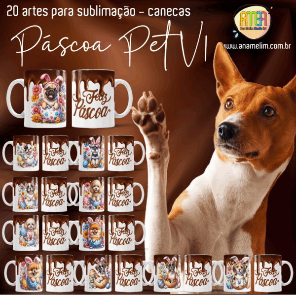 ESTAMPAS PÁSCOA PET V1 CANECAS - Image 2