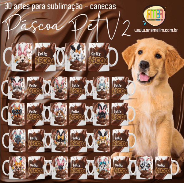 ESTAMPAS PÁSCOA PET V2 CANECAS - Image 3