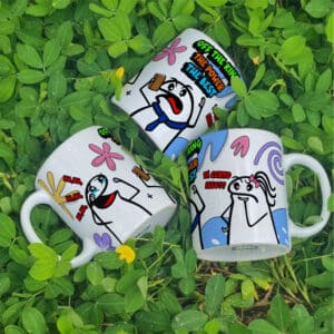 ESTAMPAS MEMES DA INTERNET FLORK CANECAS