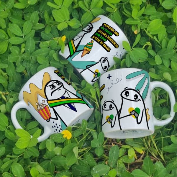 ESTAMPAS MEMES DA INTERNET FLORK CANECAS - Image 2
