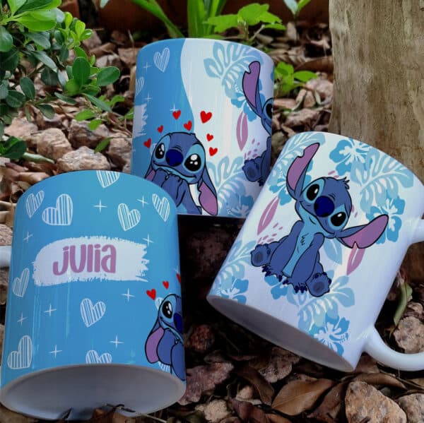 ESTAMPAS STITCH CANECAS