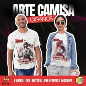 ESTAMPAS POVO CIGANO CAMISAS