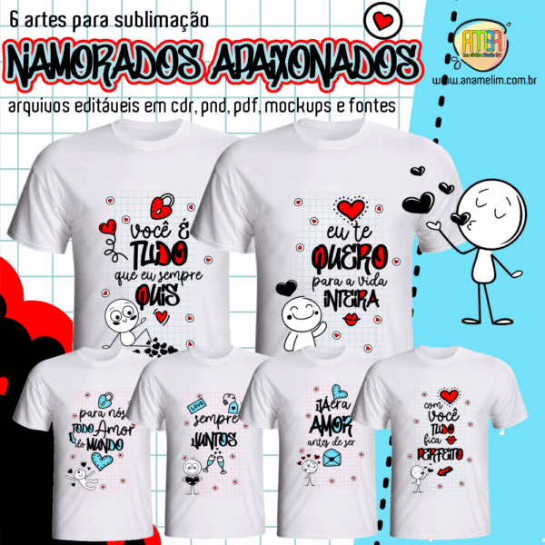 COMBO NAMORADOS APAIXONADOS