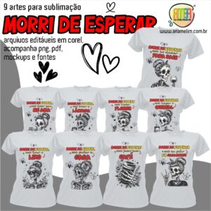ESTAMPAS MORRI DE ESPERAR CAMISAS NAMORADOS