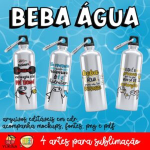 ESTAMPAS BEBA ÁGUA SQUEEZE