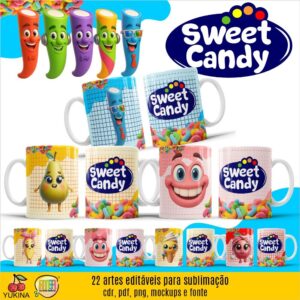 ESTAMPAS SWEETCANDY CANECAS