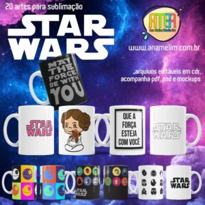 ESTAMPAS STAR WARS CANECAS