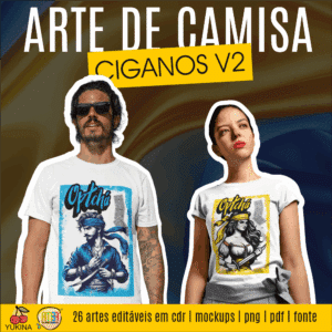 ESTAMPAS CIGANOS V2 CAMISAS
