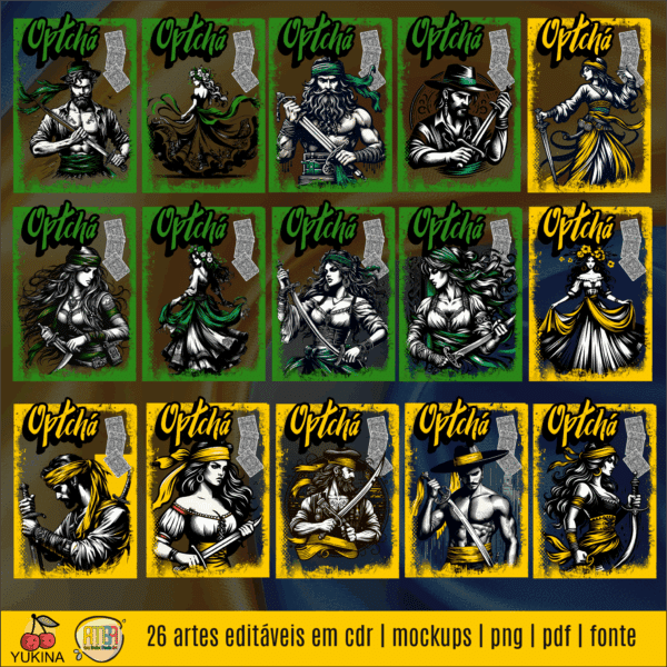 ESTAMPAS CIGANOS V2 CAMISAS - Imagem 2