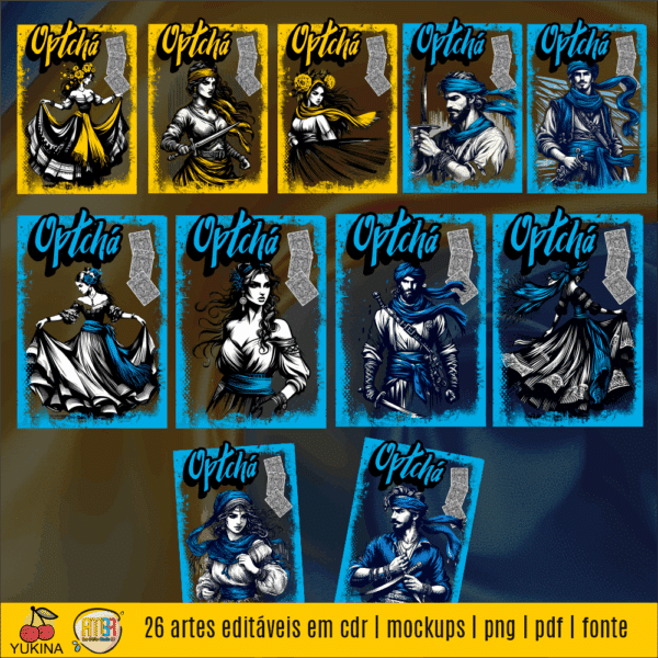ESTAMPAS CIGANOS V2 CAMISAS - Imagem 3