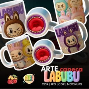 ESTAMPAS LABUBU V1 CANECAS (MELIM & YUKINA)
