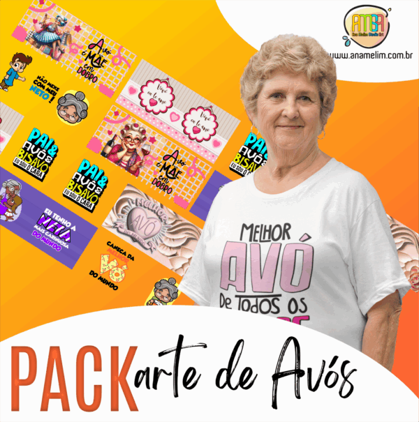 COMBO AVÓS 2025 SUBLIMAÇÃO - Imagem 4