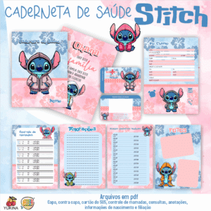 CADERNETA STITCH