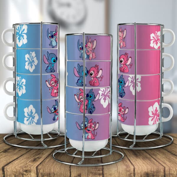 ESTAMPAS STITCH XÍCARAS - Imagem 3