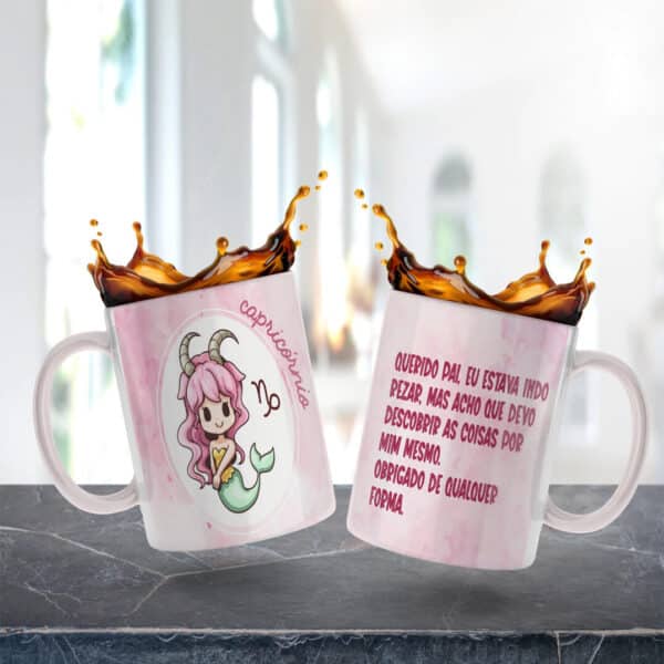 ESTAMPAS SÍGNO CHIBI CANECAS - Imagem 2