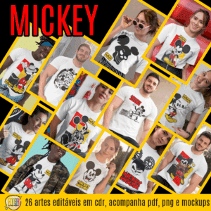 ESTAMPAS MICKEY CAMISAS