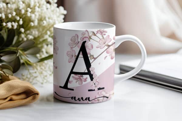 ESTAMPAS ALFABETO CEREJEIRA CANECAS - Imagem 2