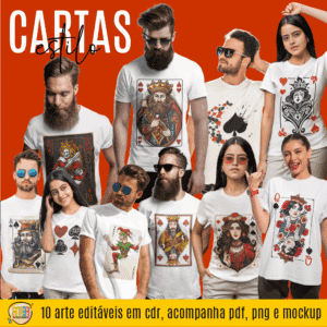 ESTAMPAS CARTAS ESTILO CAMISAS