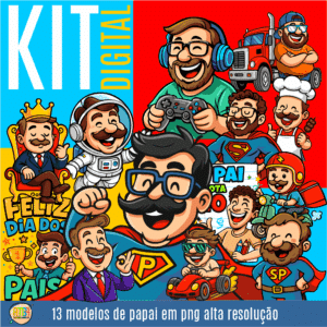 KIT DIGITAL PAI CARTOON