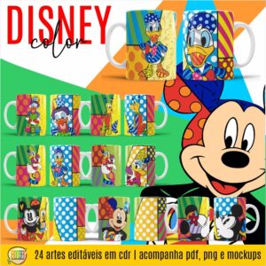 ESTAMPAS DISNEY COLOR CANECAS