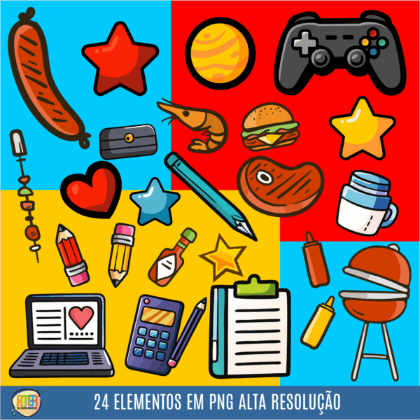 KIT DIGITAL PAI CARTOON - Imagem 3