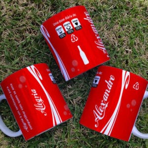 ESTAMPAS ESTILO COCA CANECA