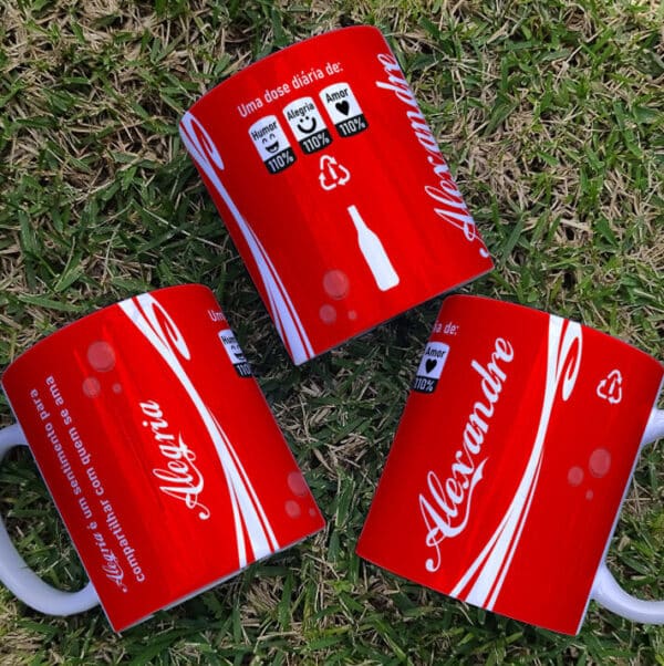 ESTAMPAS ESTILO COCA CANECA