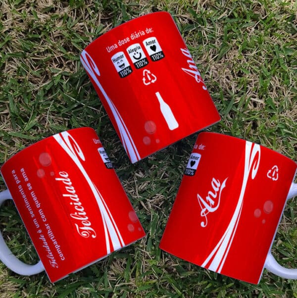 ESTAMPAS ESTILO COCA CANECA - Imagem 2