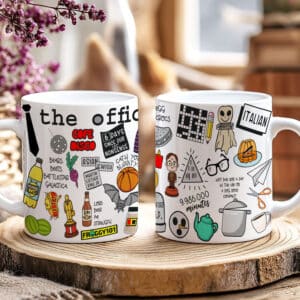 ESTAMPA THE OFFICE CANECA
